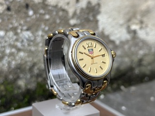 Horloge, Tag Heuer, 200m Quartz, Staal/Goud